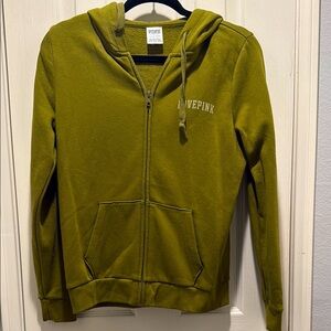 Victoria's Secret PINK Olive Green Hoodie